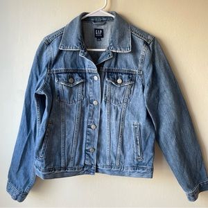 GAP Icon Washwell Denim Jacket, Womens Size M